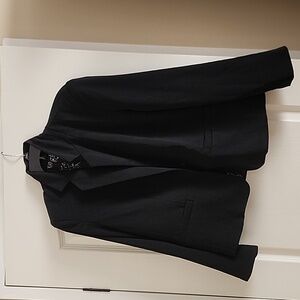 Black suit jacket